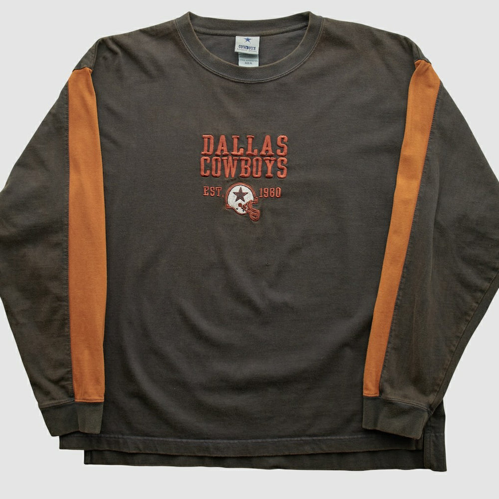 Dallas Cowboys Cowboys Authentic Apparel 2010s Long Sleeve T-shirt Black Vintage - Fanatics