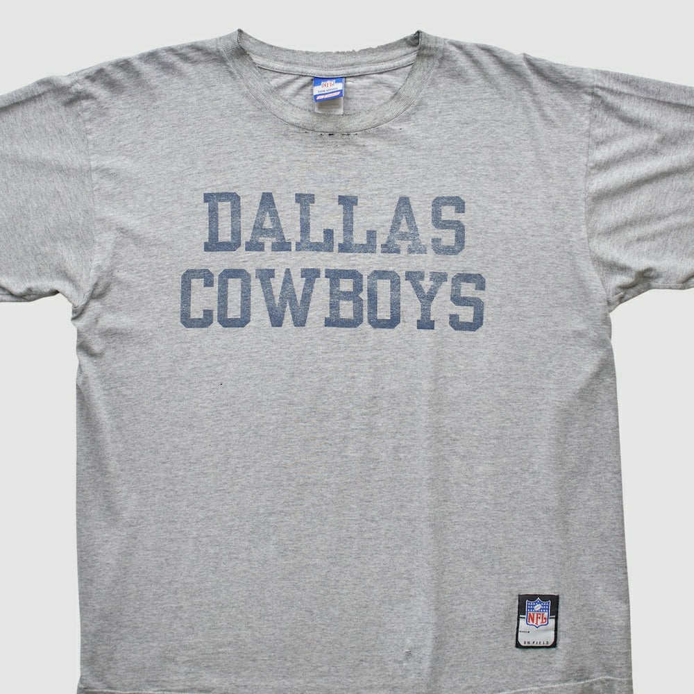 Dallas Cowboys NFL 2000s T-shirt Heather Gray Vintage - Fanatics
