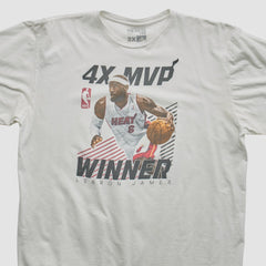 Adidas - Lebron James 2010s T-shirt - White Vintage