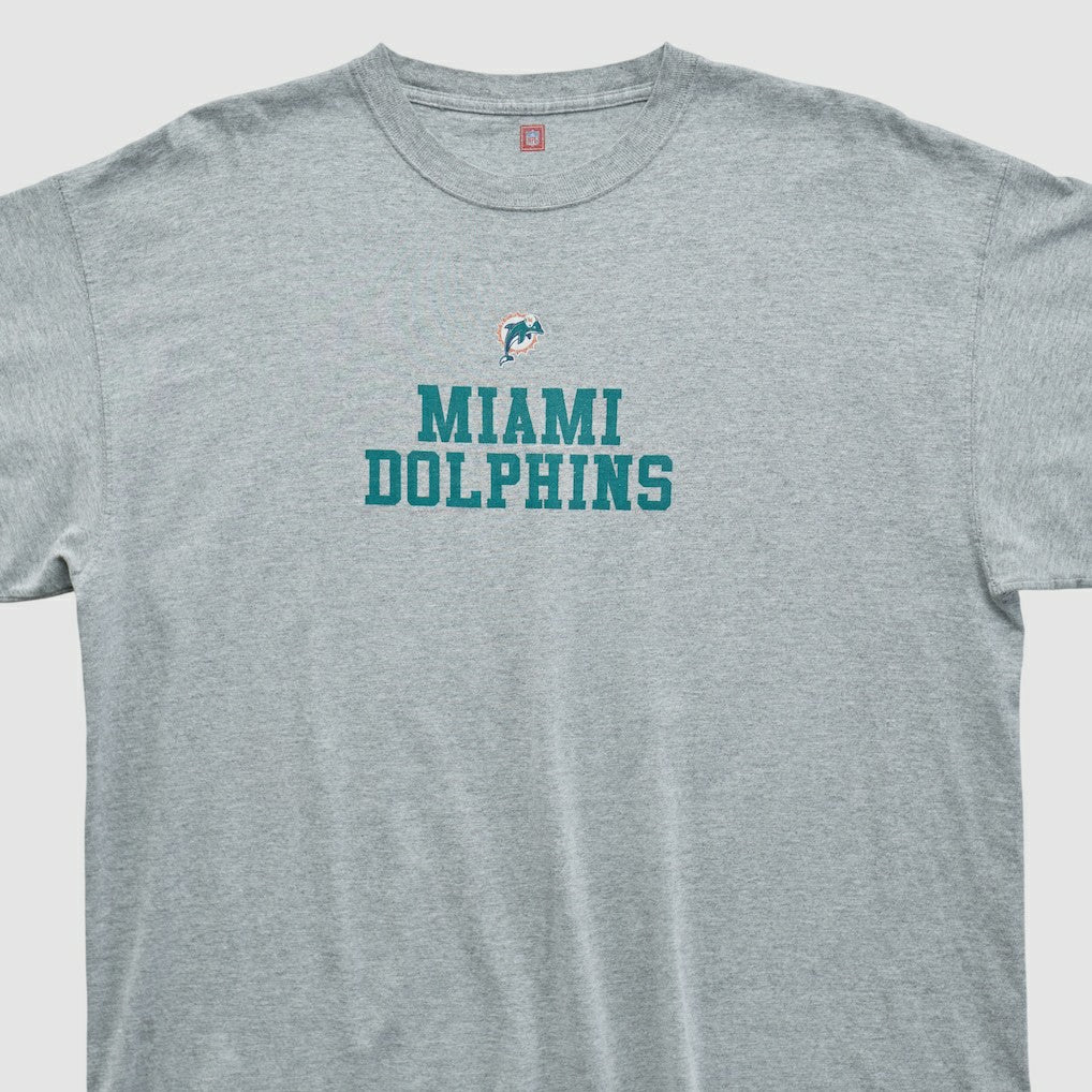 Miami Dolphins NFL 2000s T-shirt Heather Gray Vintage - Fanatics