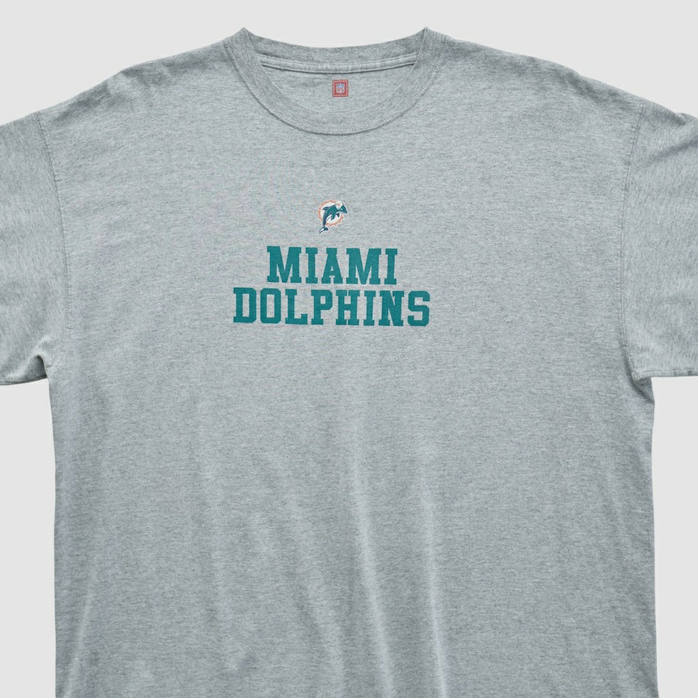 Miami Dolphins NFL 2000s T-shirt Heather Gray Vintage - Fanatics