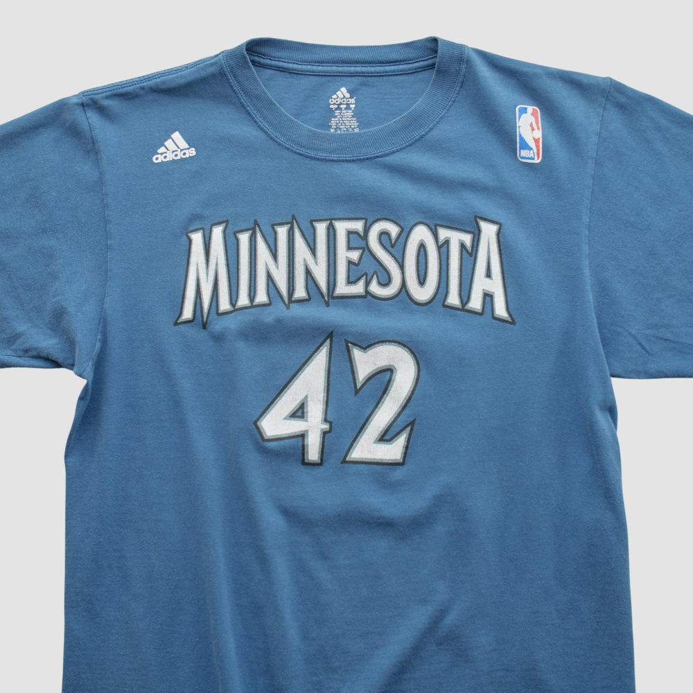 Adidas - Minnesota Timberwolves 2010s T-shirt - Blue Vintage