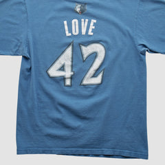 Adidas - Minnesota Timberwolves 2010s T-shirt - Blue Vintage