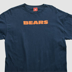 Chicago Bears NFL 2000s Long Sleeve T-shirt Navy Vintage - Fanatics