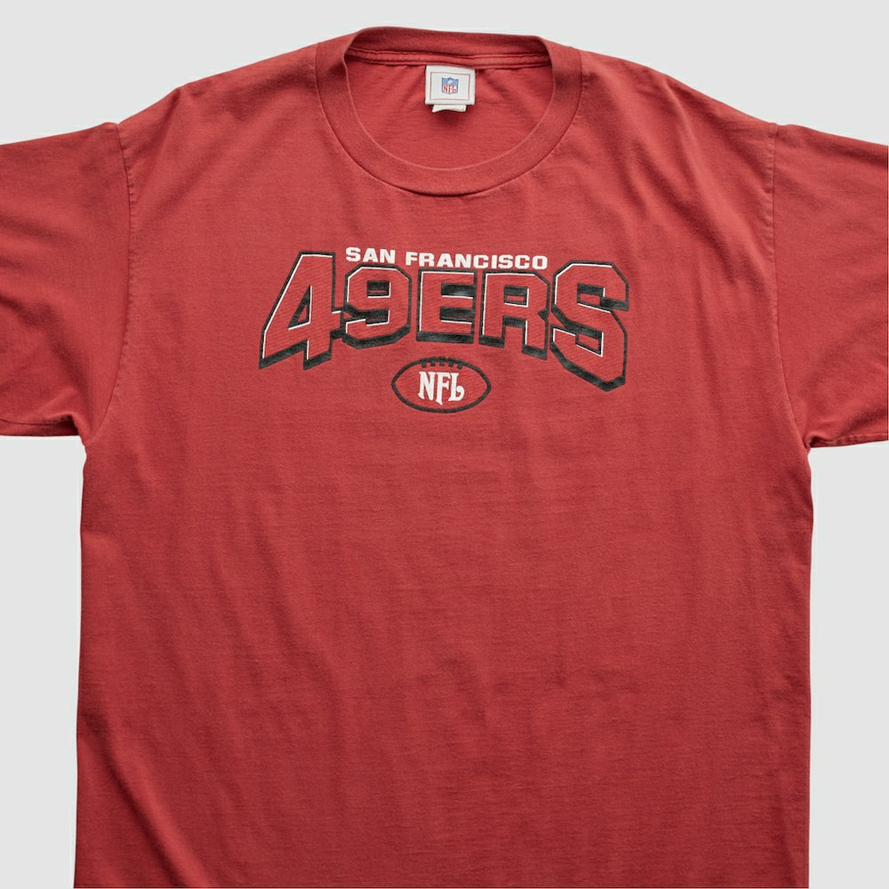 San Francisco 49ers NFL 2000s T-shirt Red Vintage - Fanatics