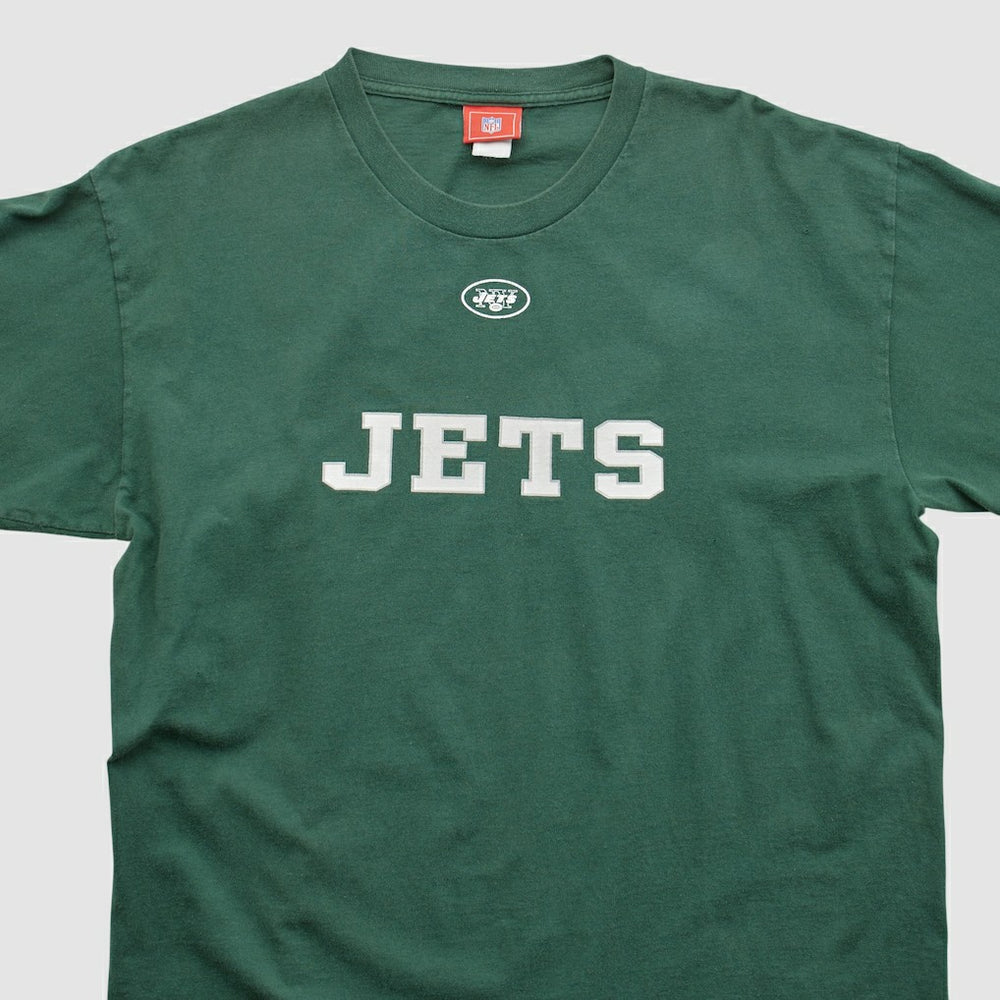 New York Jets NFL 2000s Long Sleeve T-shirt Green Vintage - Fanatics