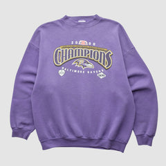 Baltimore Ravens Tultex 2000 Pullover Sweatshirt Purple Vintage - Fanatics