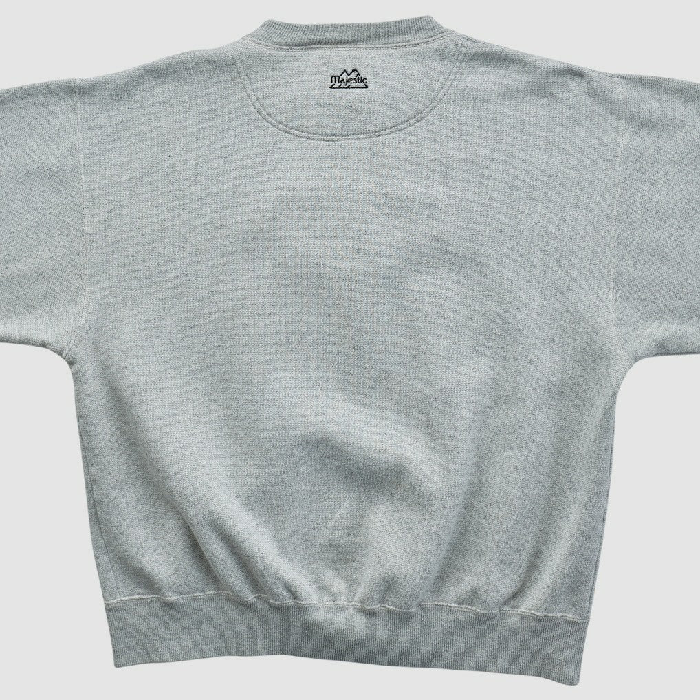 Minnesota Vikings Majestic 2000s Pullover Sweatshirt Heather Gray Vintage - Fanatics