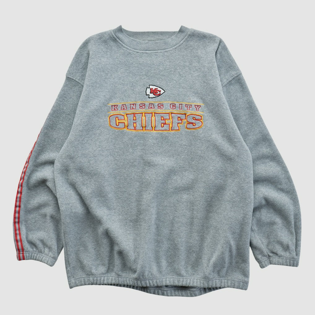 Kansas City Chiefs Active 2000s Pullover Sweatshirt Gray Vintage - Fanatics