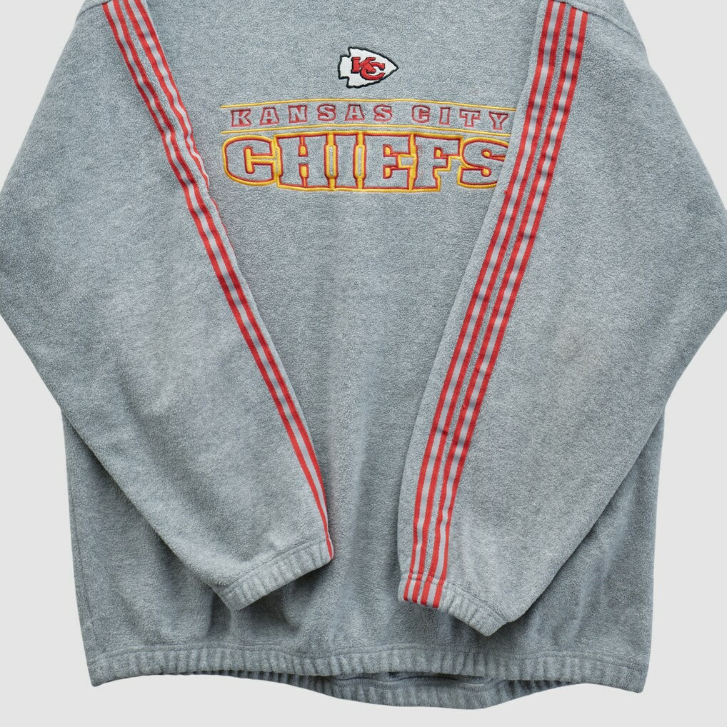Kansas City Chiefs Active 2000s Pullover Sweatshirt Gray Vintage - Fanatics