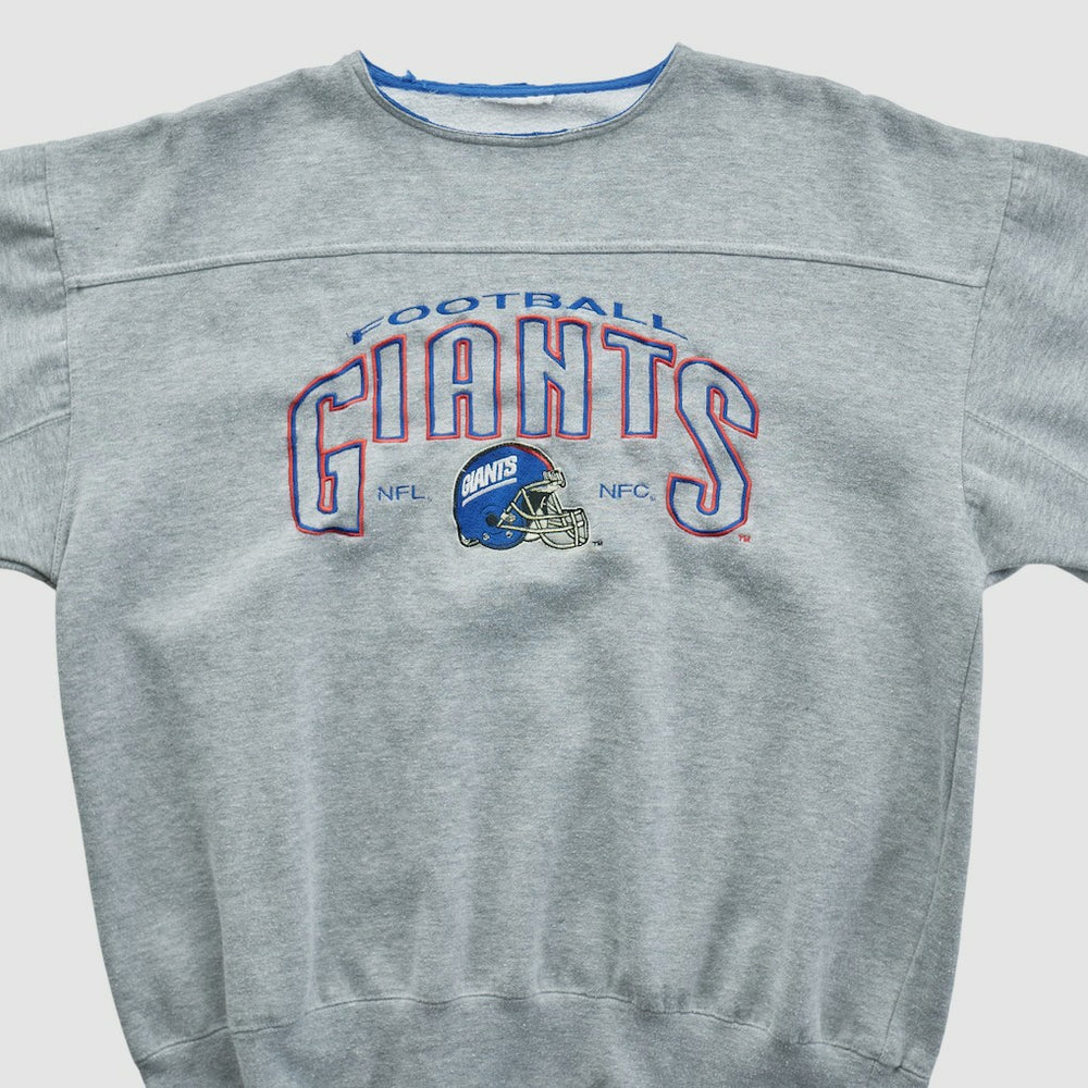 New York Giants Lee Apparel 90s Pullover Sweatshirt Gray Vintage - Fanatics