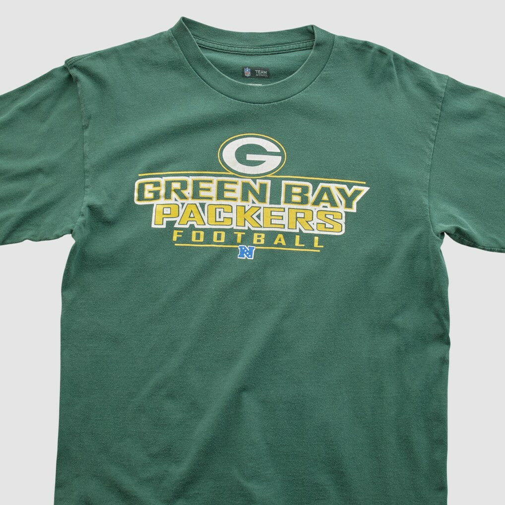 Green Bay Packers NFL 2000s Long Sleeve T-shirt Green Vintage - Fanatics