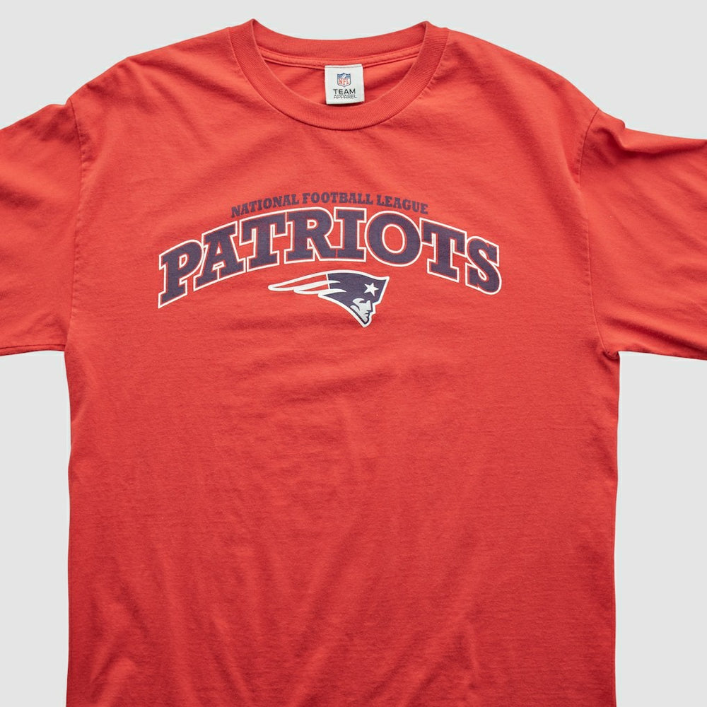 New England Patriots NFL 2010s Long Sleeve T-shirt Red Vintage - Fanatics