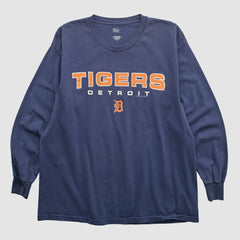 Detroit Tigers Lee Sport 2000s Long Sleeve T-shirt Clearance