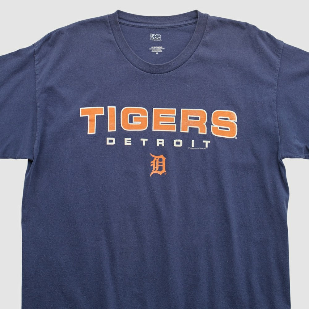 Detroit Tigers Lee Sport 2000s Long Sleeve T-shirt Clearance