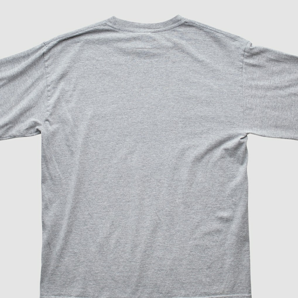 New England Patriots Reebok 2000s Long Sleeve T-shirt Heather Gray Vintage - Fanatics