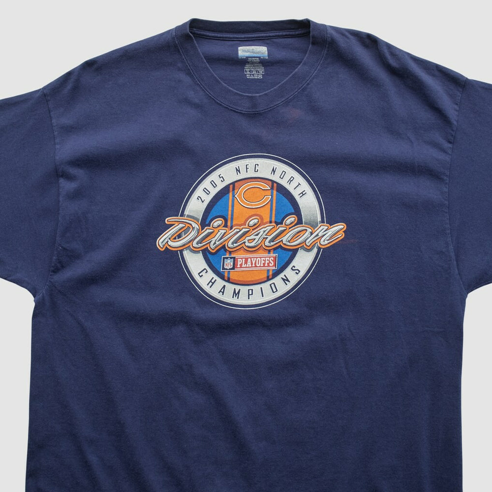 Chicago Bears Reebok 2005 T-shirt Navy Vintage - Fanatics