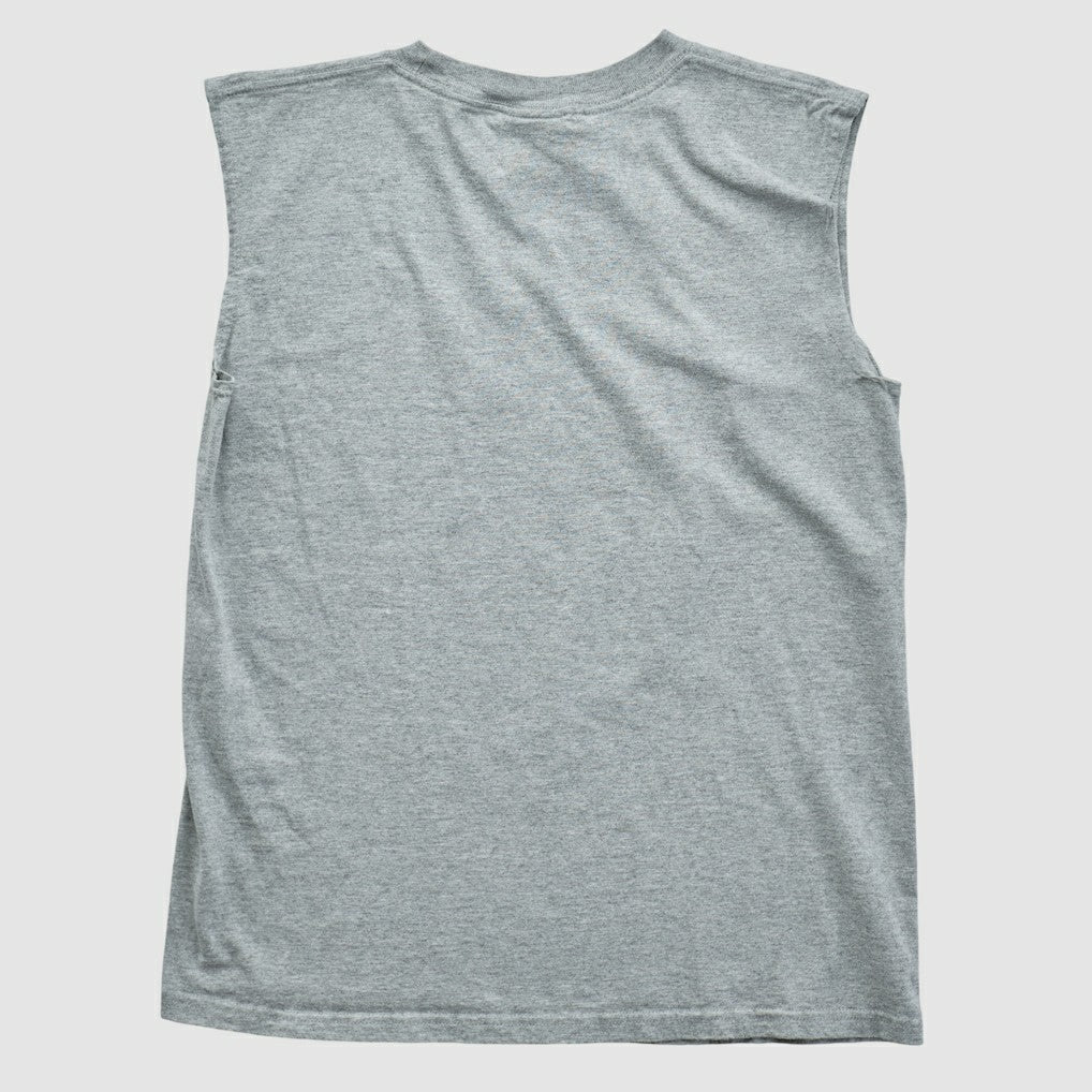 Pittsburgh Steelers 2000s Tank Heather Gray Vintage - Fanatics