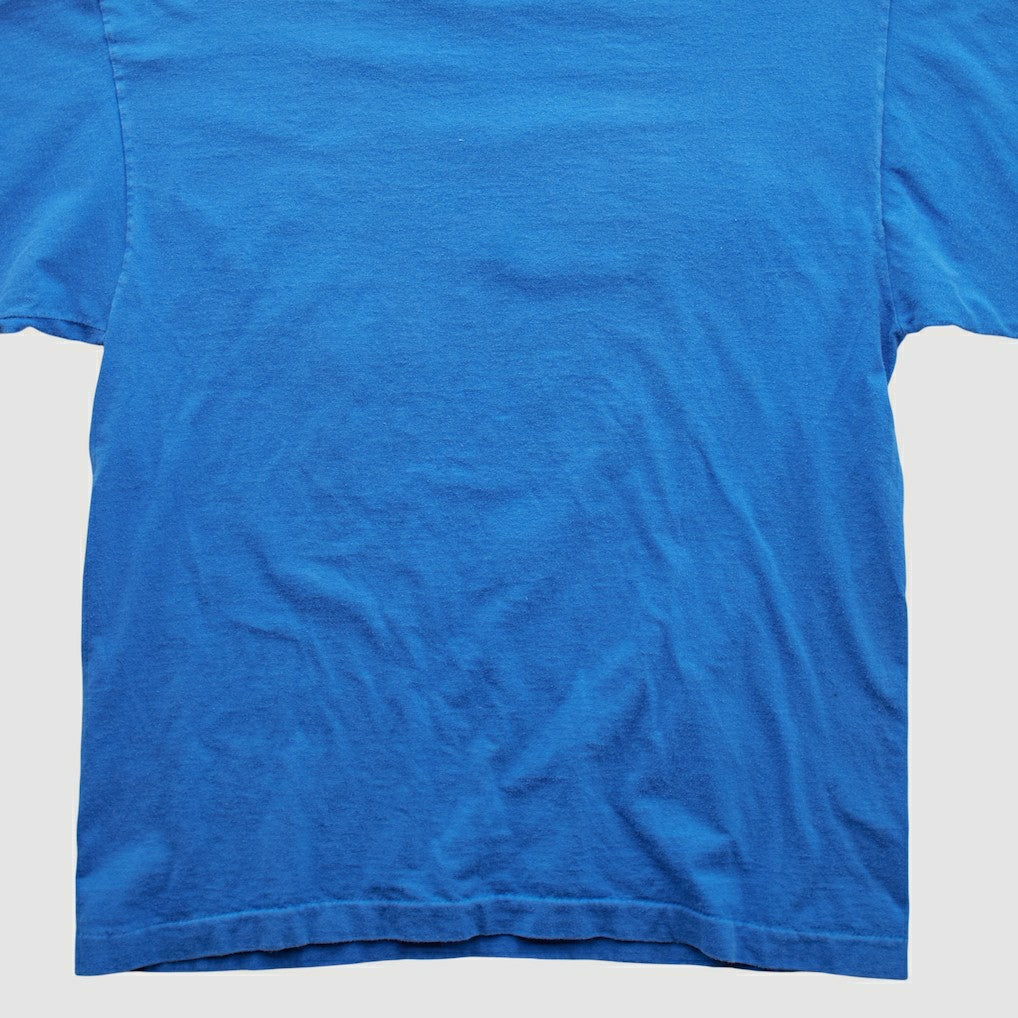 New England Patriots 1995 T-shirt Blue Vintage - Fanatics
