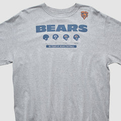 Chicago Bears Reebok 2000s Long Sleeve T-shirt Heather Gray Vintage - Fanatics