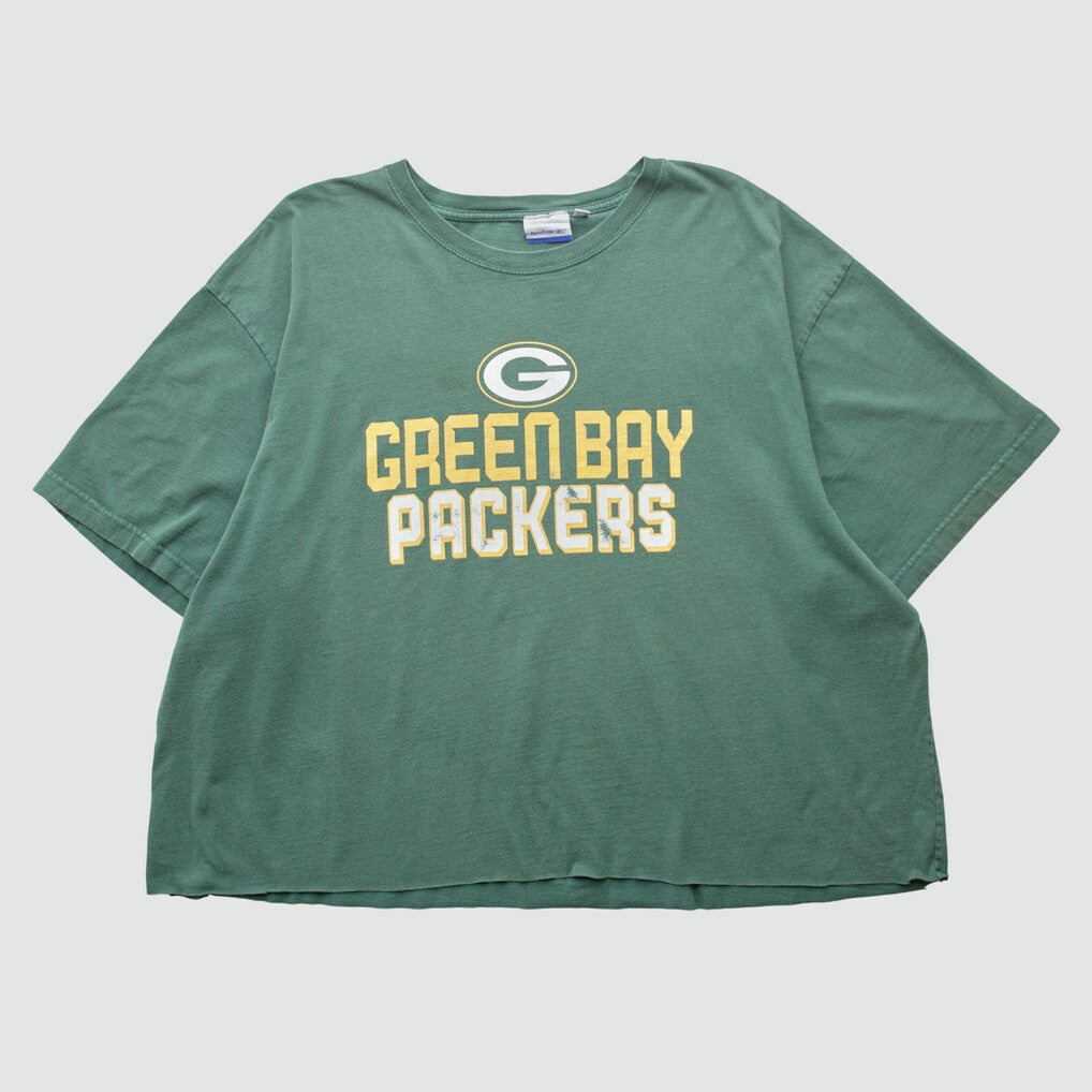 Green Bay Packers Reebok 2000s T-shirt Green Vintage - Fanatics