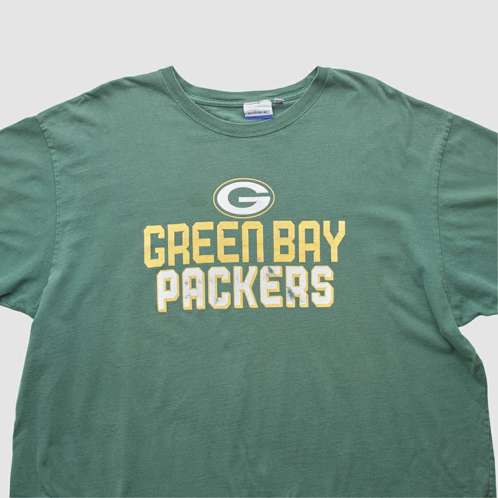Green Bay Packers Reebok 2000s T-shirt Green Vintage - Fanatics