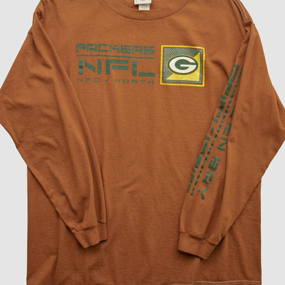Green Bay Packers NFL 2000s Long Sleeve T-shirt Clay Vintage - Fanatics