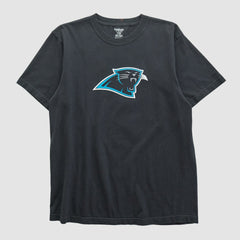 Carolina Panthers Reebok 2000s T-shirt Black Vintage - Fanatics
