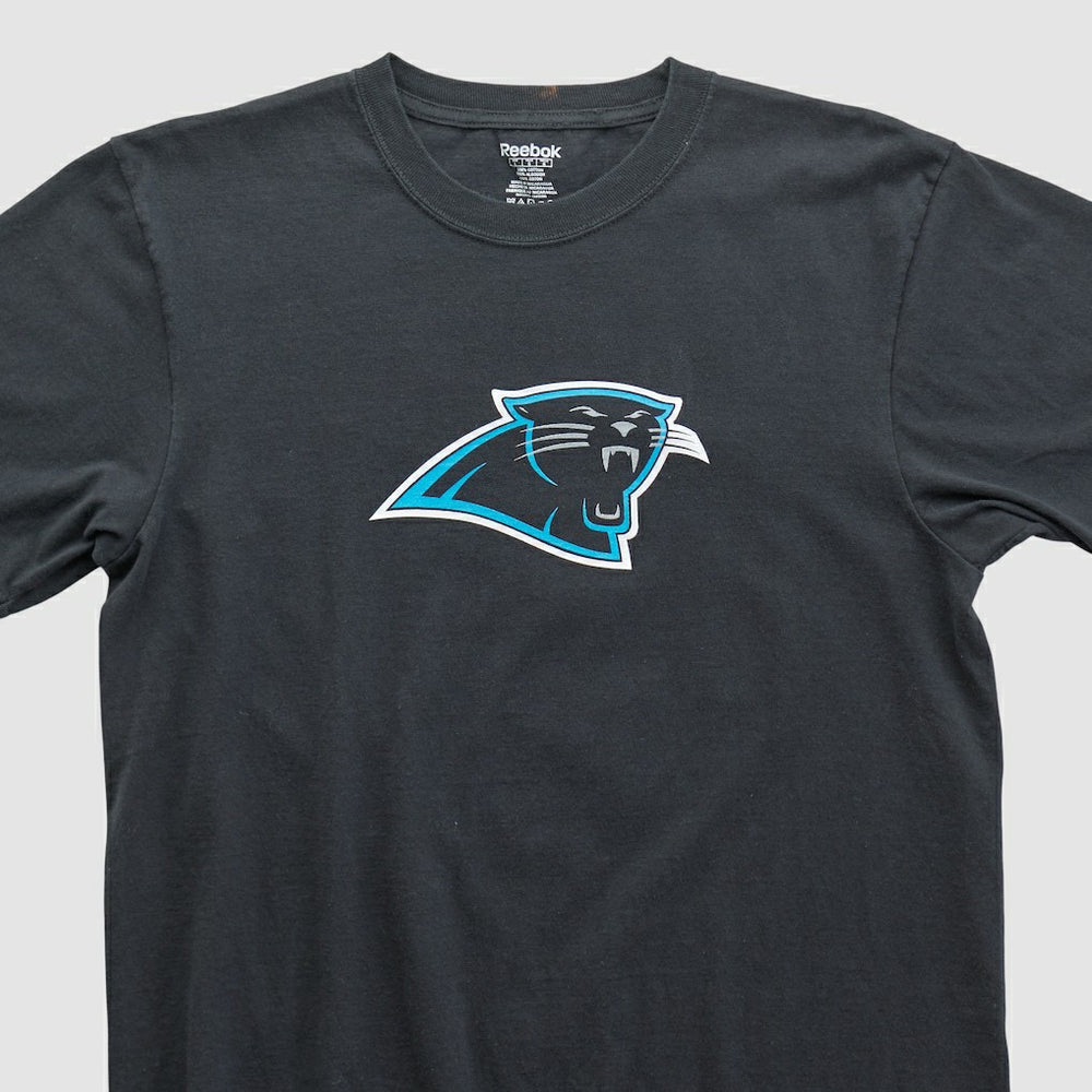 Carolina Panthers Reebok 2000s T-shirt Black Vintage - Fanatics