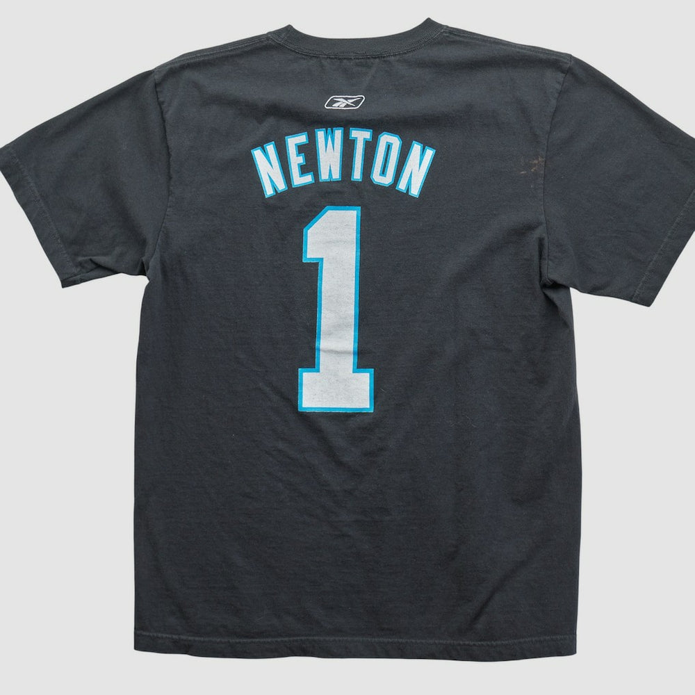 Carolina Panthers Reebok 2000s T-shirt Black Vintage - Fanatics