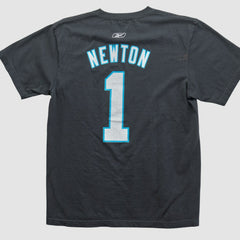 Carolina Panthers Reebok 2000s T-shirt Black Vintage - Fanatics