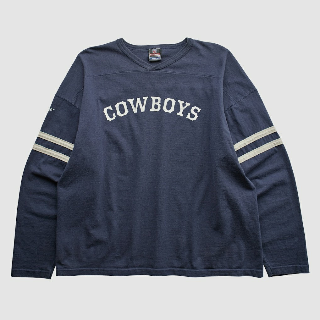 Dallas Cowboys NFL 2000s Long Sleeve T-shirt Navy Vintage - Fanatics