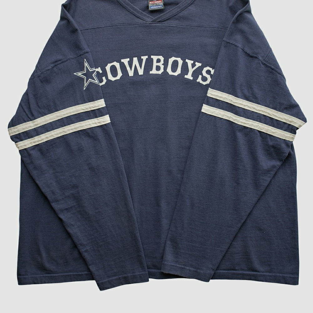 Dallas Cowboys NFL 2000s Long Sleeve T-shirt Navy Vintage - Fanatics
