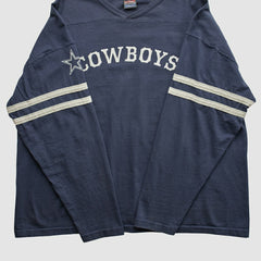 Dallas Cowboys NFL 2000s Long Sleeve T-shirt Navy Vintage - Fanatics