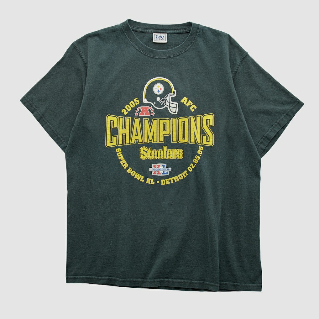 AFC Champions Lee Sport 2005 T-shirt Black Vintage - Fanatics