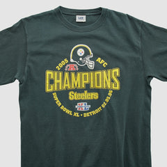 AFC Champions Lee Sport 2005 T-shirt Black Vintage - Fanatics