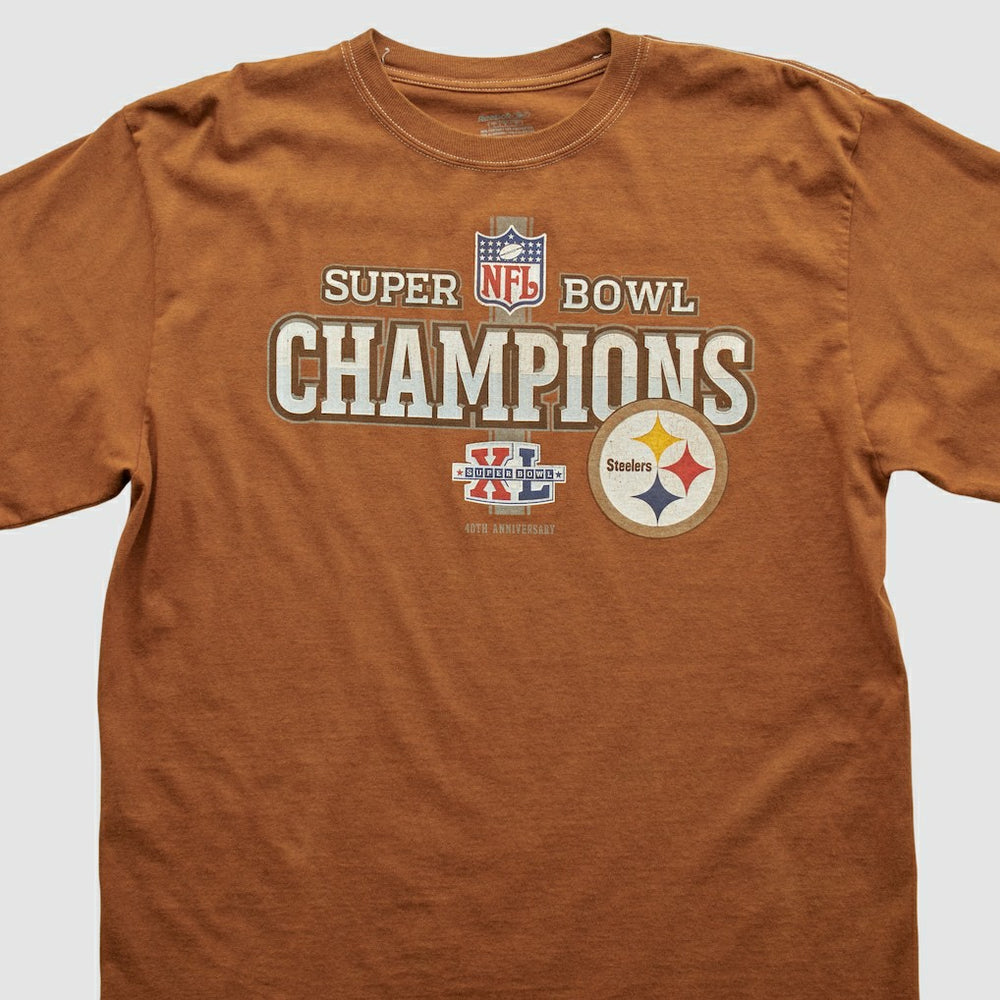 Super Bowl Champions Reebok 2006 Long Sleeve T-shirt Clay Vintage - Fanatics