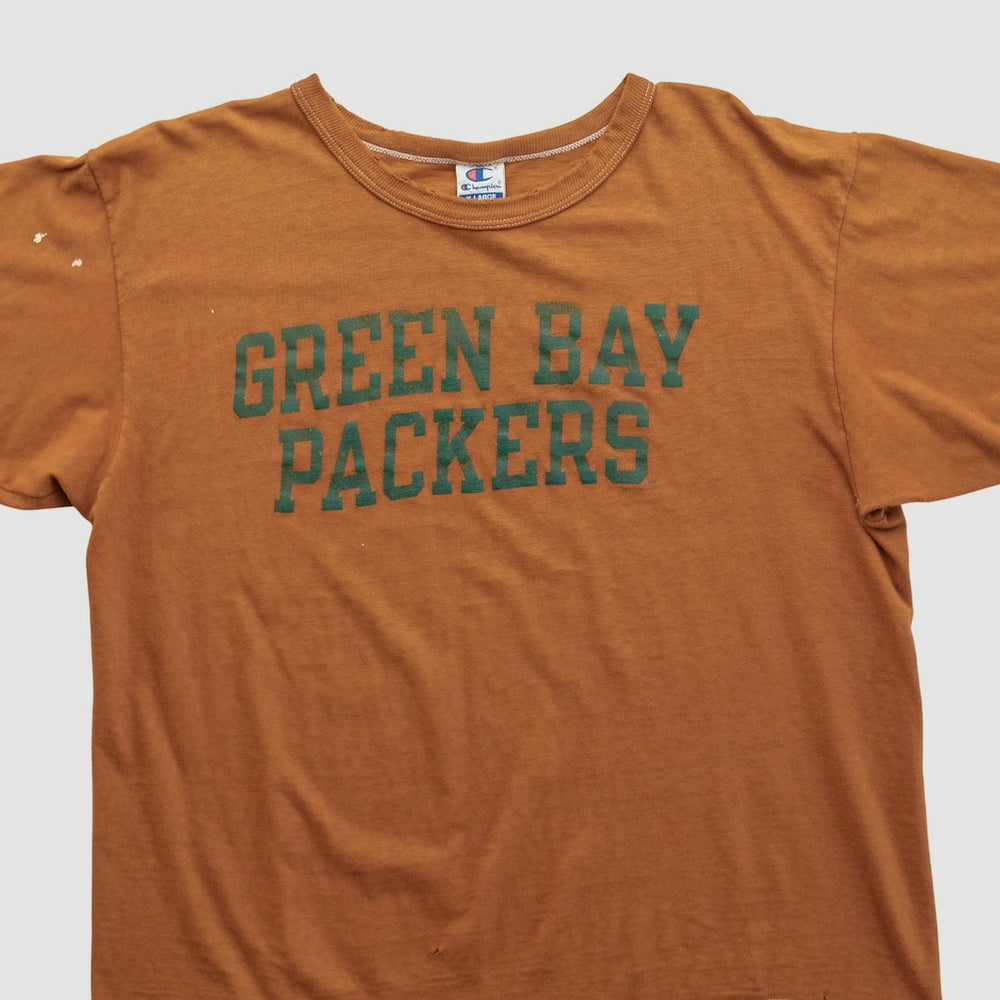 Green Bay Packers Champion 90s T-shirt Clay Vintage - Fanatics