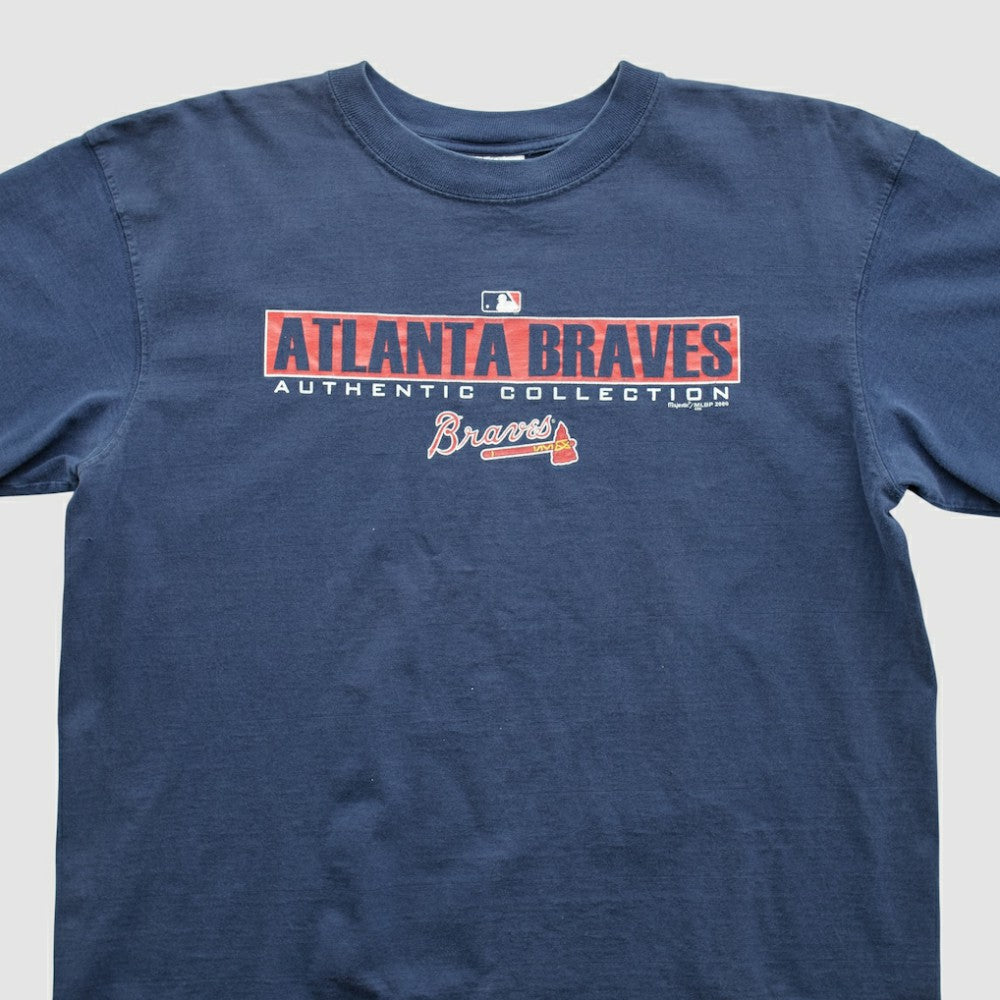 Atlanta Braves Majestic 2000s T-shirt On Sale