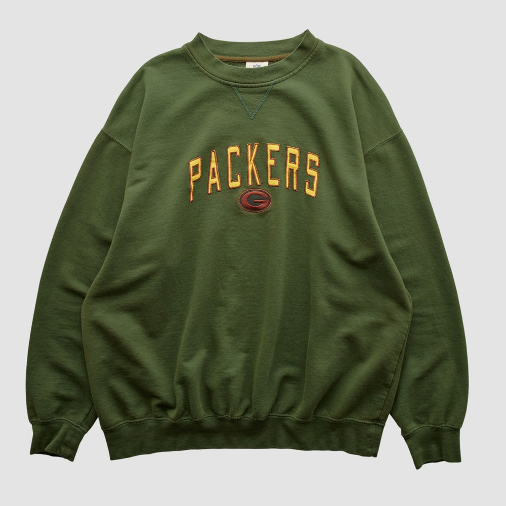 Green Bay Packers NFL 2000s Pullover Sweatshirt Green Vintage - Fanatics