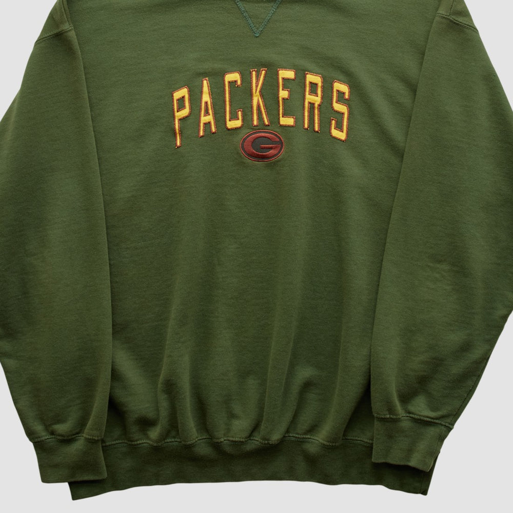 Green Bay Packers NFL 2000s Pullover Sweatshirt Green Vintage - Fanatics