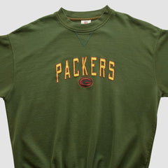 Green Bay Packers NFL 2000s Pullover Sweatshirt Green Vintage - Fanatics