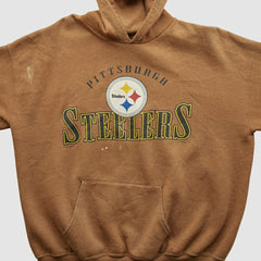 Pittsburgh Steelers Lee Sport 2000s Hooded Pullover Sweatshirt Clay Vintage - Fanatics