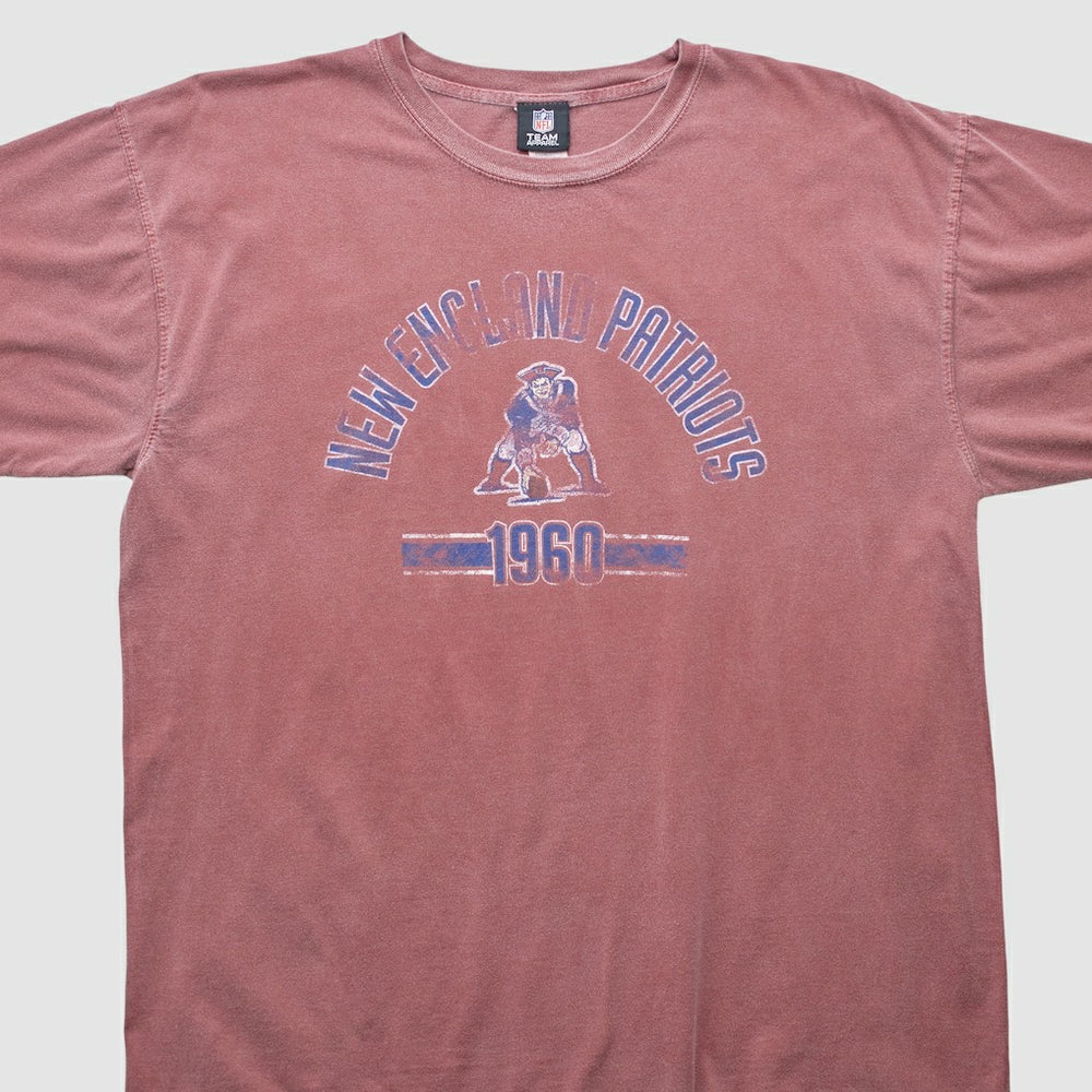 New England Patriots NFL 2010s T-shirt Maroon Vintage - Fanatics
