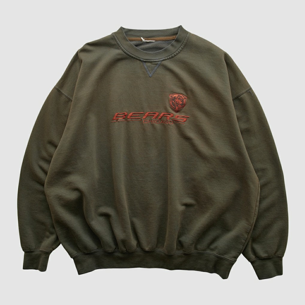 Chicago Bears 2000s Pullover Sweatshirt Brown Vintage - Fanatics