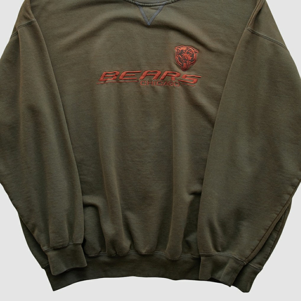 Chicago Bears 2000s Pullover Sweatshirt Brown Vintage - Fanatics