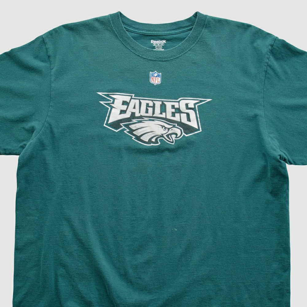 Philadelphia Eagles Reebok 2000s T-shirt Teal Vintage - Fanatics