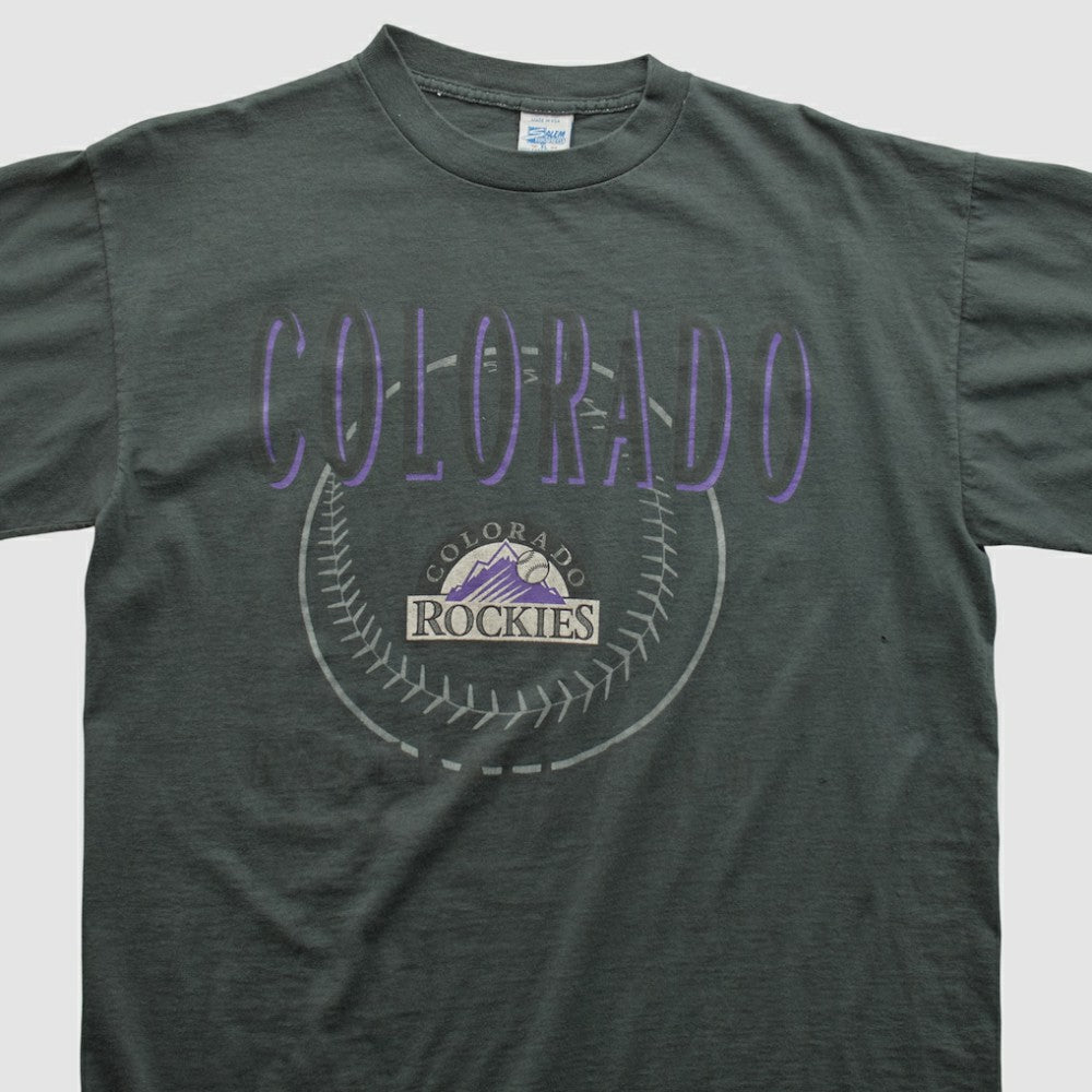 Colorado Rockies Salem Sportswear 90s T-shirt Sale
