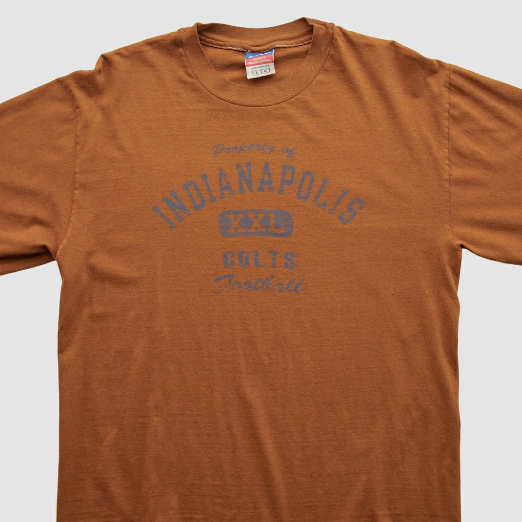 Indianapolis Colts Champion 2000s Long Sleeve T-shirt Clay Vintage - Fanatics