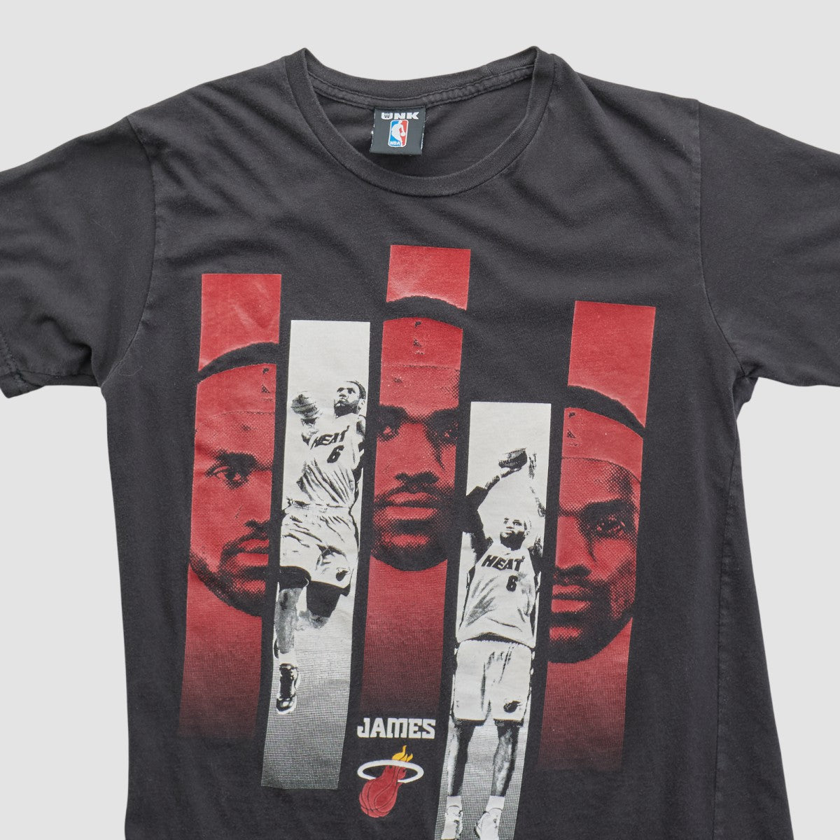 Vintage - Miami Heat UNK 2010s T-shirt - Black Vintage